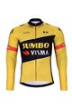 BONAVELO χειμερινή φανέλα και παντελόνι - JUMBO-VISMA 2024 WNT - κίτρινο/μαύρο