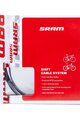 SRAM ντίζες ταχυτήτων - SHIFT ROAD AND MTB CABLE KIT - ασημένιο