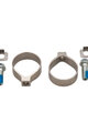 SRAM σφιγκτήρες - SHIFTER CLAMP KIT RED - ασημένιο