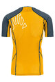 KARPOS κοντομάνικα μπλουζάκια - LAVAREDO - κίτρινο/μαύρο