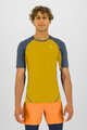 KARPOS κοντομάνικα μπλουζάκια - LAVAREDO - κίτρινο/μαύρο