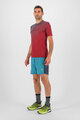 KARPOS κοντομάνικα μπλουζάκια - LAVAREDO ULTRA - κόκκινο/μπλε