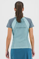 KARPOS κοντομάνικα μπλουζάκια - LAVAREDO EVO W - μπλε/γκρί