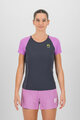 KARPOS κοντομάνικα μπλουζάκια - LAVAREDO EVO W - μαύρο/ροζ
