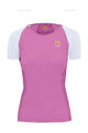 KARPOS κοντομάνικα μπλουζάκια - LAVAREDO EVO W - ροζ/λευκό