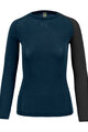 KARPOS μακρυμάνικα μπλουζάκια - DINAMICO MERINO 130 W - μπλε/μαύρο