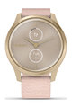 GARMIN smart watch - VIVOMOVE STYLE - χρυσό/ροζ