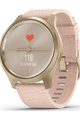 GARMIN smart watch - VIVOMOVE STYLE - χρυσό/ροζ
