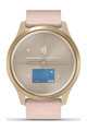 GARMIN smart watch - VIVOMOVE STYLE - χρυσό/ροζ