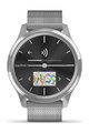 GARMIN smart watch - VIVOMOVE LUXE - ασημένιο