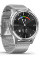 GARMIN smart watch - VIVOMOVE LUXE - ασημένιο