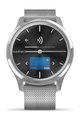 GARMIN smart watch - VIVOMOVE LUXE - ασημένιο