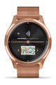 GARMIN smart watch - VIVOMOVE LUXE 18K ROSE GOLD - ροζ/χρυσό
