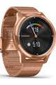 GARMIN smart watch - VIVOMOVE LUXE 18K ROSE GOLD - ροζ/χρυσό