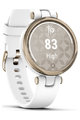 GARMIN smart watch - LILY - λευκό/χρυσό