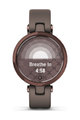 GARMIN smart watch - LILY - καφέ