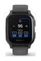 GARMIN smart watch - VENU SQ - ανθρακί