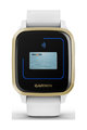 GARMIN smart watch - VENU SQ - λευκό/χρυσό