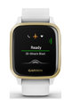 GARMIN smart watch - VENU SQ - λευκό/χρυσό
