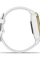 GARMIN smart watch - VENU SQ - λευκό/χρυσό