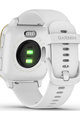 GARMIN smart watch - VENU SQ - λευκό/χρυσό