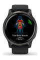 GARMIN smart watch - VENU 2 - μαύρο
