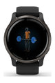 GARMIN smart watch - VENU 2 - μαύρο