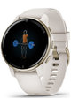 GARMIN smart watch - VENU 2 PLUS - ιβουάρ/χρυσό