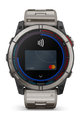 GARMIN smart watch - QUATIX 7X - ασημένιο