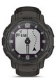GARMIN smart watch - INSTINCT CROSSOVER SOLAR - ανθρακί