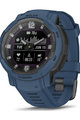 GARMIN smart watch - INSTINCT CROSSOVER SOLAR - μπλε