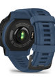 GARMIN smart watch - INSTINCT CROSSOVER SOLAR - μπλε