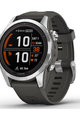 GARMIN smart watch - FENIX 7S PRO SOLAR - ανθρακί/ασημένιο