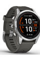 GARMIN smart watch - FENIX 7S PRO SOLAR - ανθρακί/ασημένιο