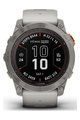 GARMIN smart watch - FENIX 7X PRO SAPPHIRE SOLAR - γκρί/πορτοκαλί