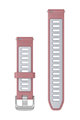 GARMIN λουράκια - QUICK RELEASE 18 MM - λευκό/ροζ