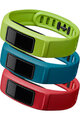 GARMIN λουράκια - VÍVOFIT 2 - ACTIVE - κόκκινο/μπλε/πράσινο