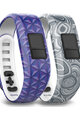 GARMIN σετ βραχιολιών - JONATHAN ADLER - μωβ/γκρί