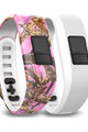 GARMIN σετ βραχιολιών - PINKCAMO/WHITE - ροζ/λευκό