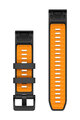GARMIN λουράκια - QUICKFIT 22 - μαύρο/πορτοκαλί