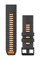 GARMIN λουράκια - QUICKFIT 26 - μαύρο/πορτοκαλί