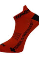 HAVEN καλτσάκια - SNAKE SILVER NEO 2PAK - κόκκινο/μαύρο