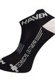 HAVEN καλτσάκια - SNAKE SILVER NEO 2PAK - μαύρο/λευκό