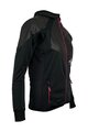 HAVEN φούτερ - POLARTIS HOODIE WMS - μαύρο/ροζ