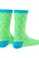 SUPACAZ κάλτσες κλασικές - ASANOHA - πράσινο/μπλε