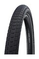 SCHWALBE κάπες - SUPER MOTO-X 27.5x2.40 (62-584) PERF GREEN GUARD ADDIX - μαύρο