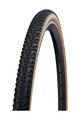 SCHWALBE κάπες - X-ONE ALLROUND 700x33C RACEGUARD 67EPI - μαύρο/καφέ