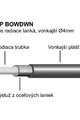 LONGUS bowden - SP OEM - μαύρο