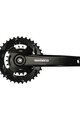 SHIMANO δισκοβραχίονες - ALTUS FC-MT101 OEM 36-22 2x9 - μαύρο