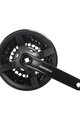 SHIMANO δισκοβραχίονες - TOURNEY FC-TY301 OEM 42-34-24 3x6-7-8 - μαύρο